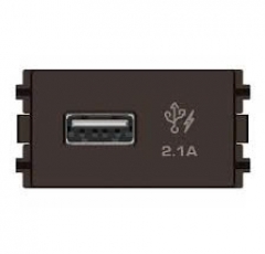 Ổ sạc USB 2.1A đơn Size S Zencelo 8431USB_BZ