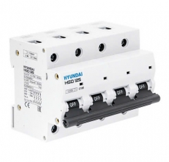Aptomat Hyundai MCB 4P 125A 10kA- HGD125 4P 125A