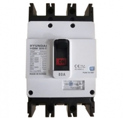 Aptomat Hyundai MCCB 3P 80A 26kA- HGM125S 3P 80A