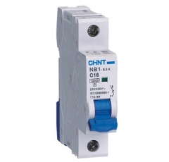 Aptomat Chint MCB 1 pha 63A 10kA DB- NB1-63H 1P C63