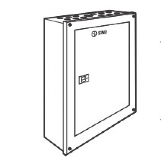 Tủ phân phối điện 3 pha dùng chứa MCB (S)